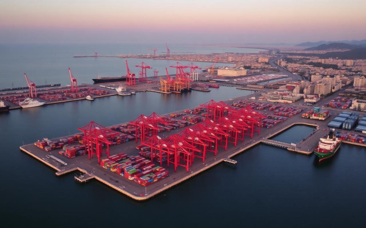 Port of Genoa, Italy